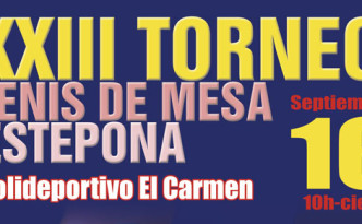 XXIII Torneo Tenis de Mesa